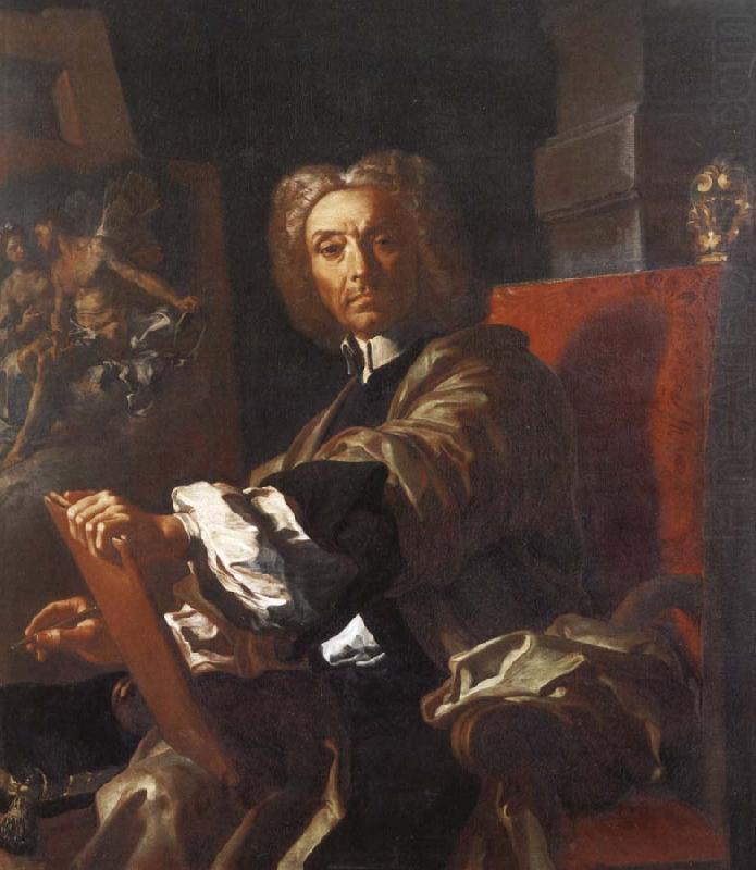 Self portrait, Francesco Solimena